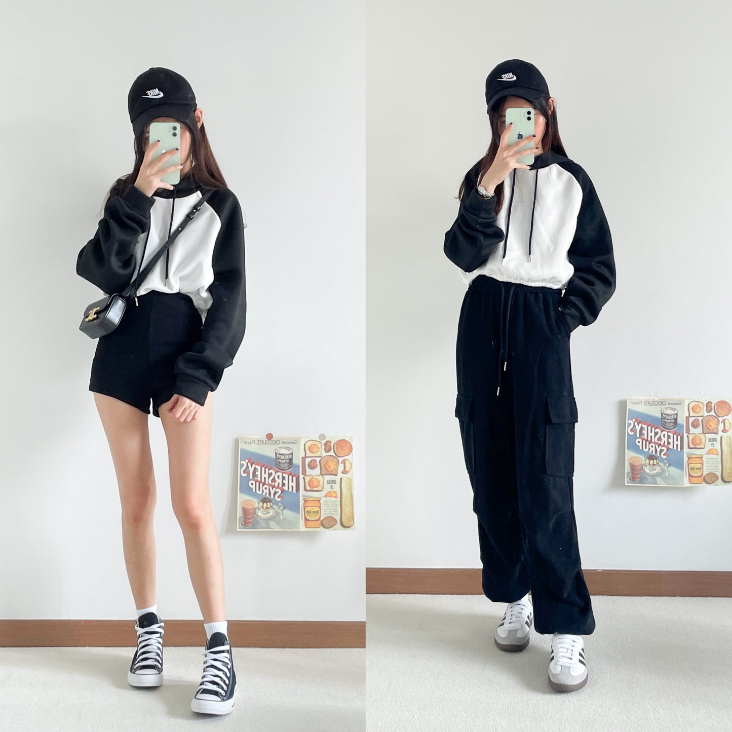 Ellena Two Tone Hoodie