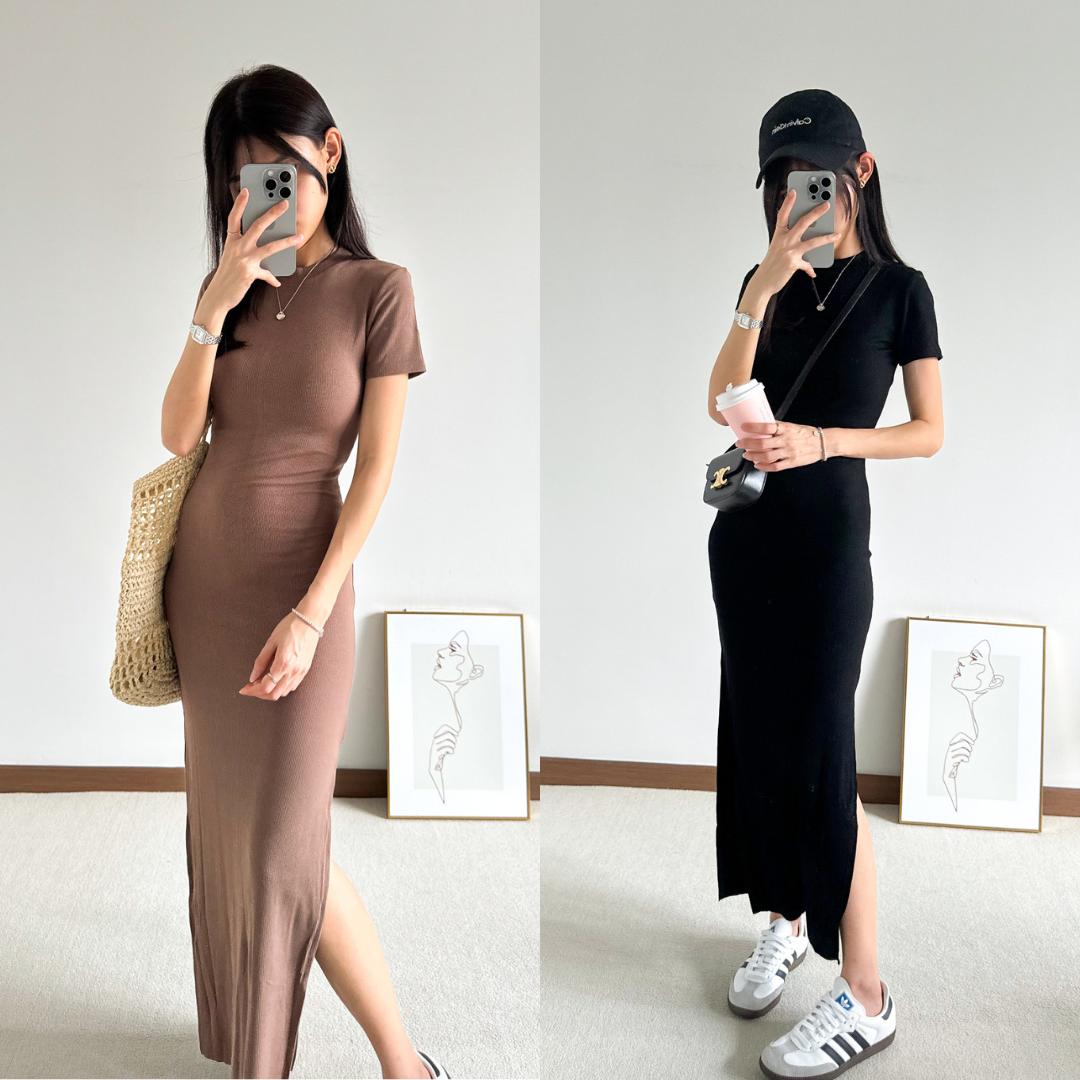 Bettie Maxi Slit Dress