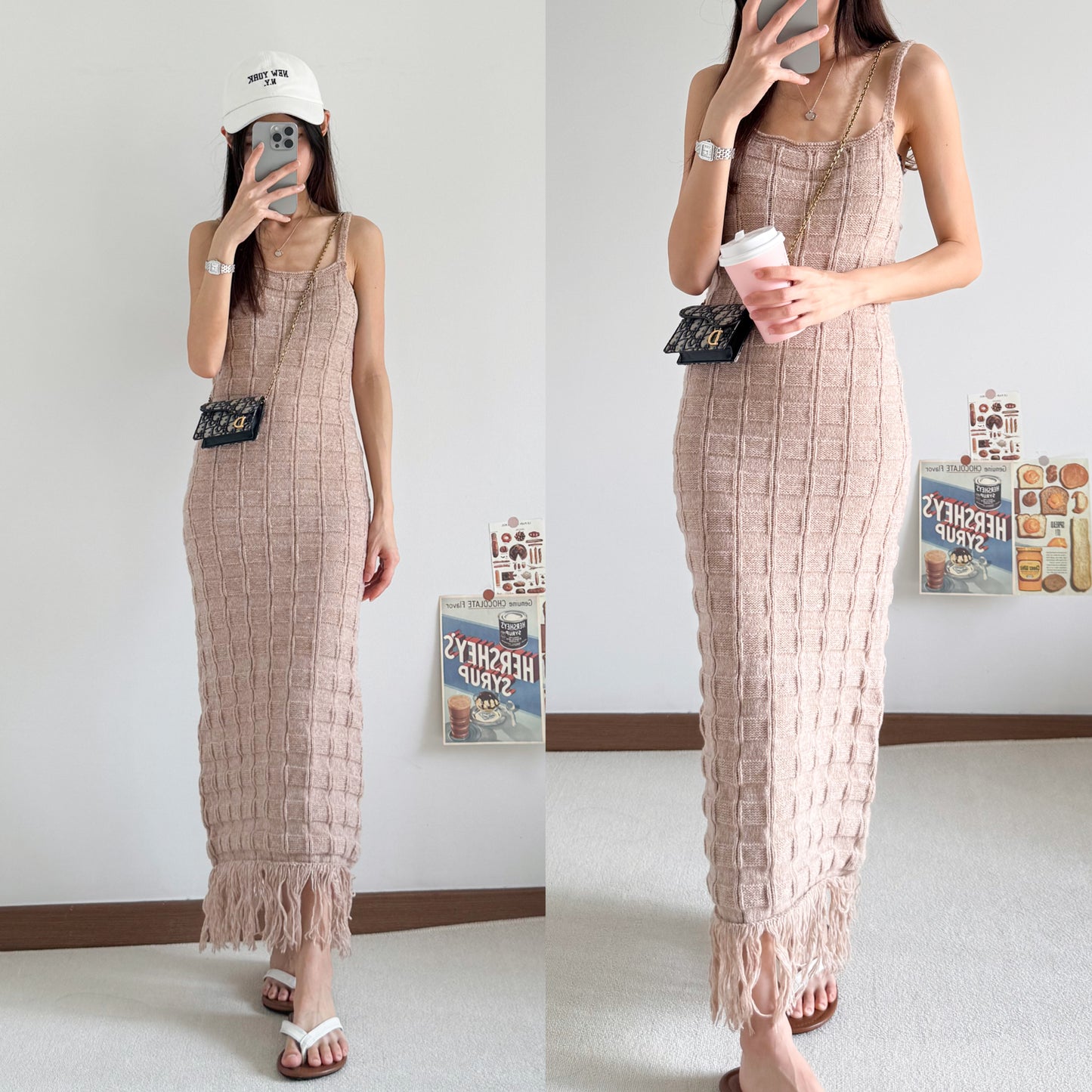 Halery Tassle Knit Dress