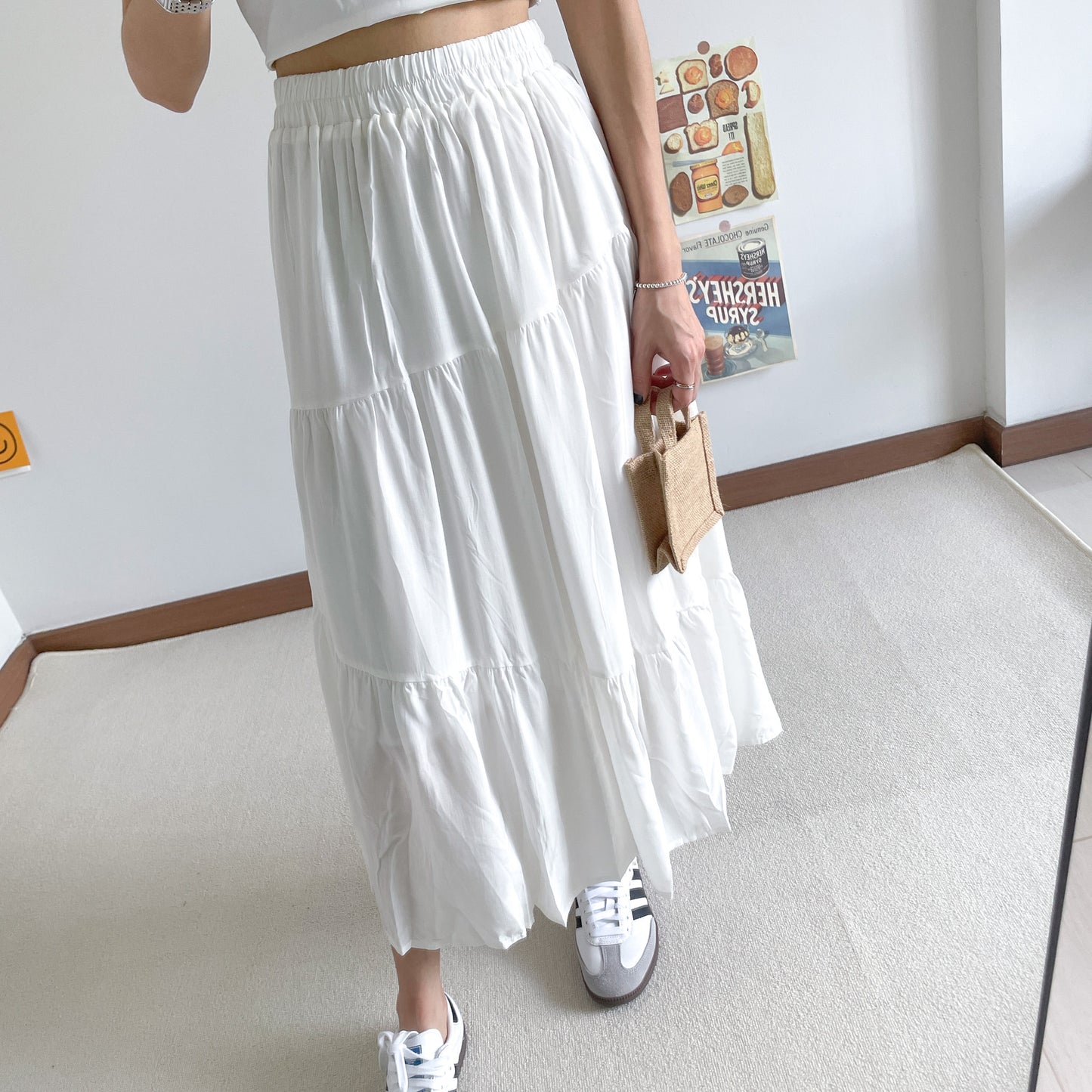 Gloria Tiered Maxi Skirt