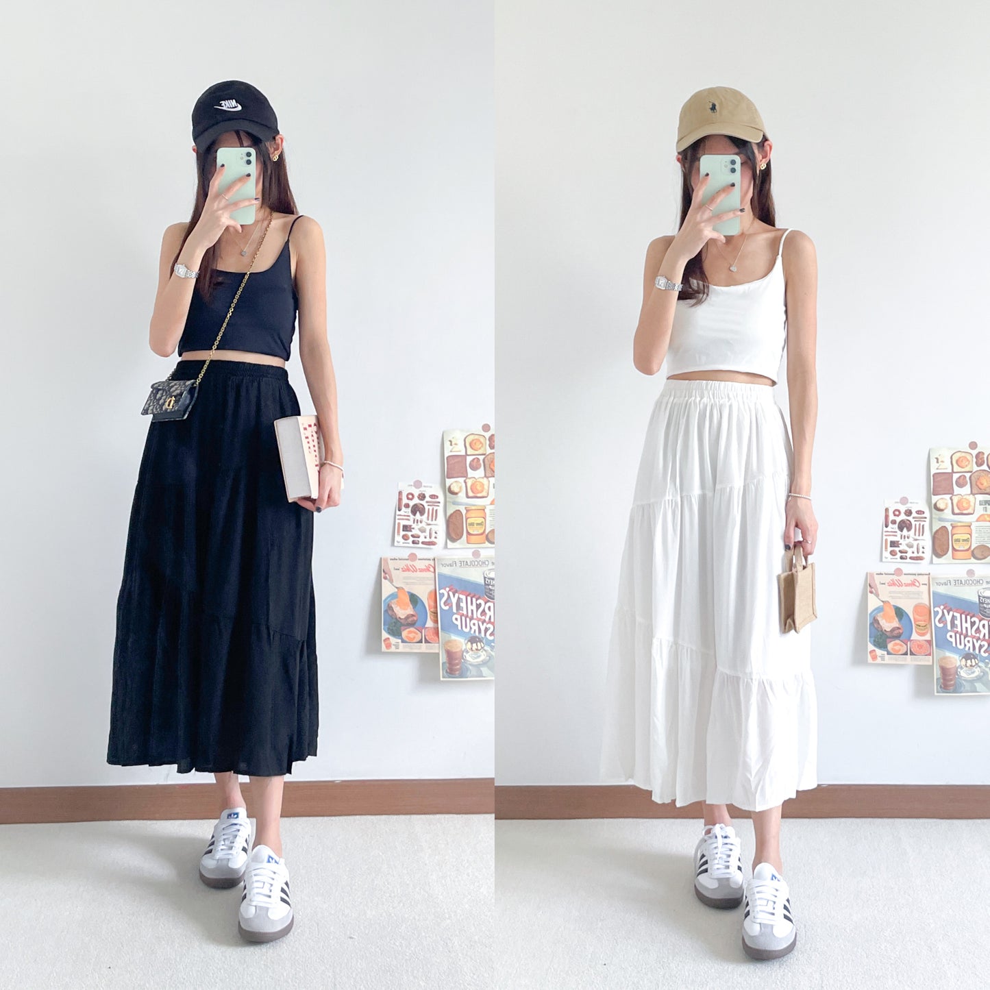 Gloria Tiered Maxi Skirt