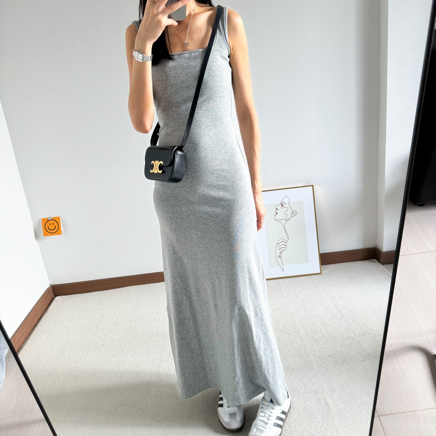 Kane Padded Maxi Dress