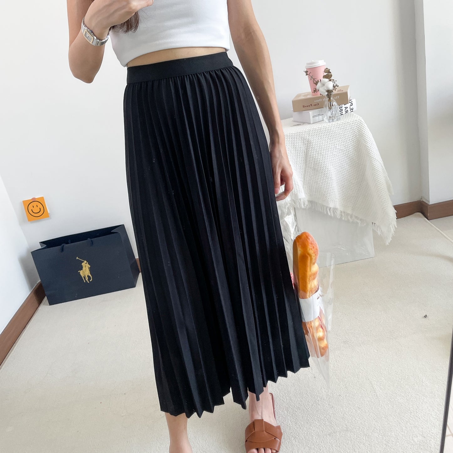 Elayna Everyday Pleated Skirt