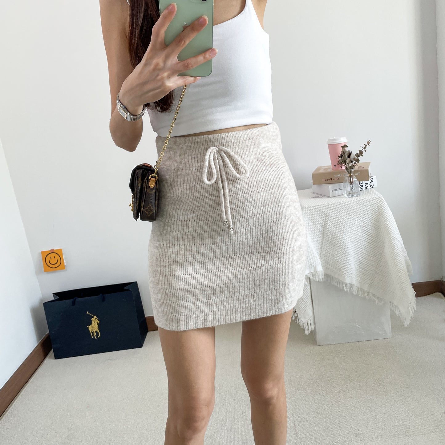 Leonora Petite Knitted Skirt