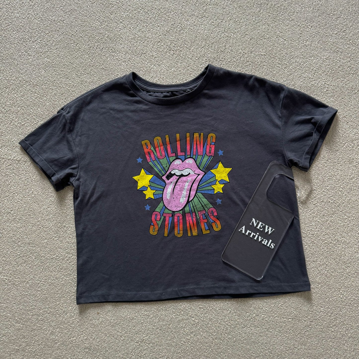 The Grey Rolling Stone Tee