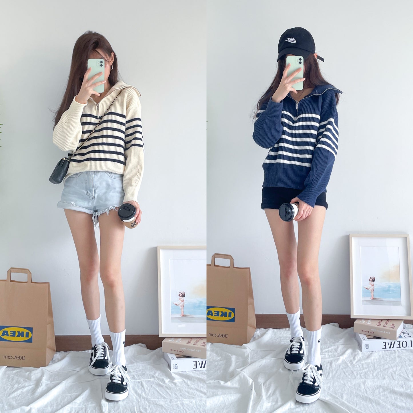 Noah Knitted Stripe Top