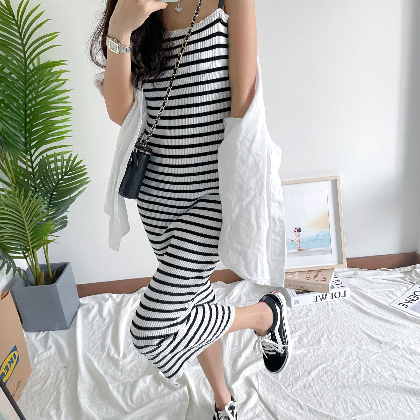 Beth Stripe Weekend Dress