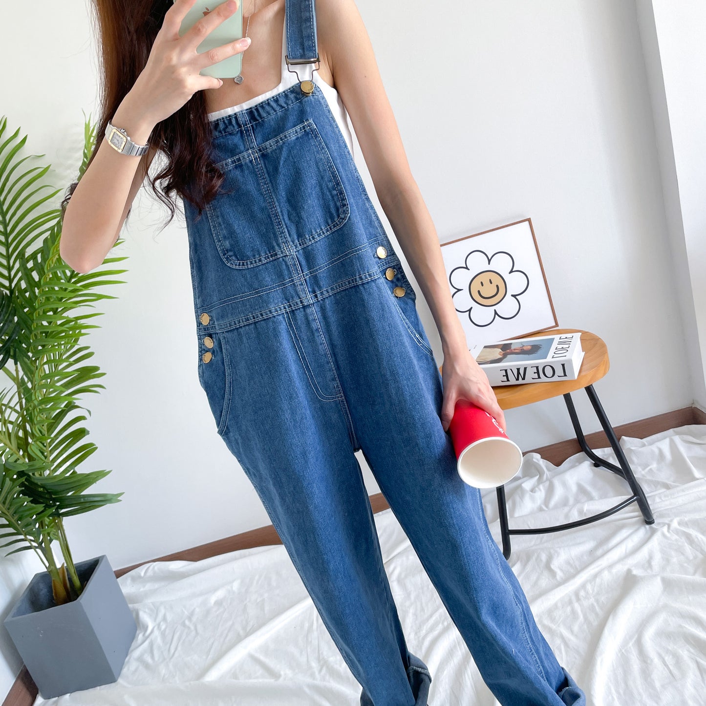 Charlie Denim Romper