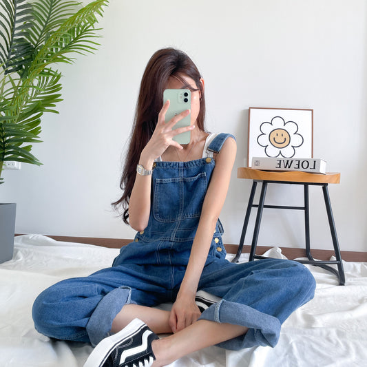 Charlie Denim Romper