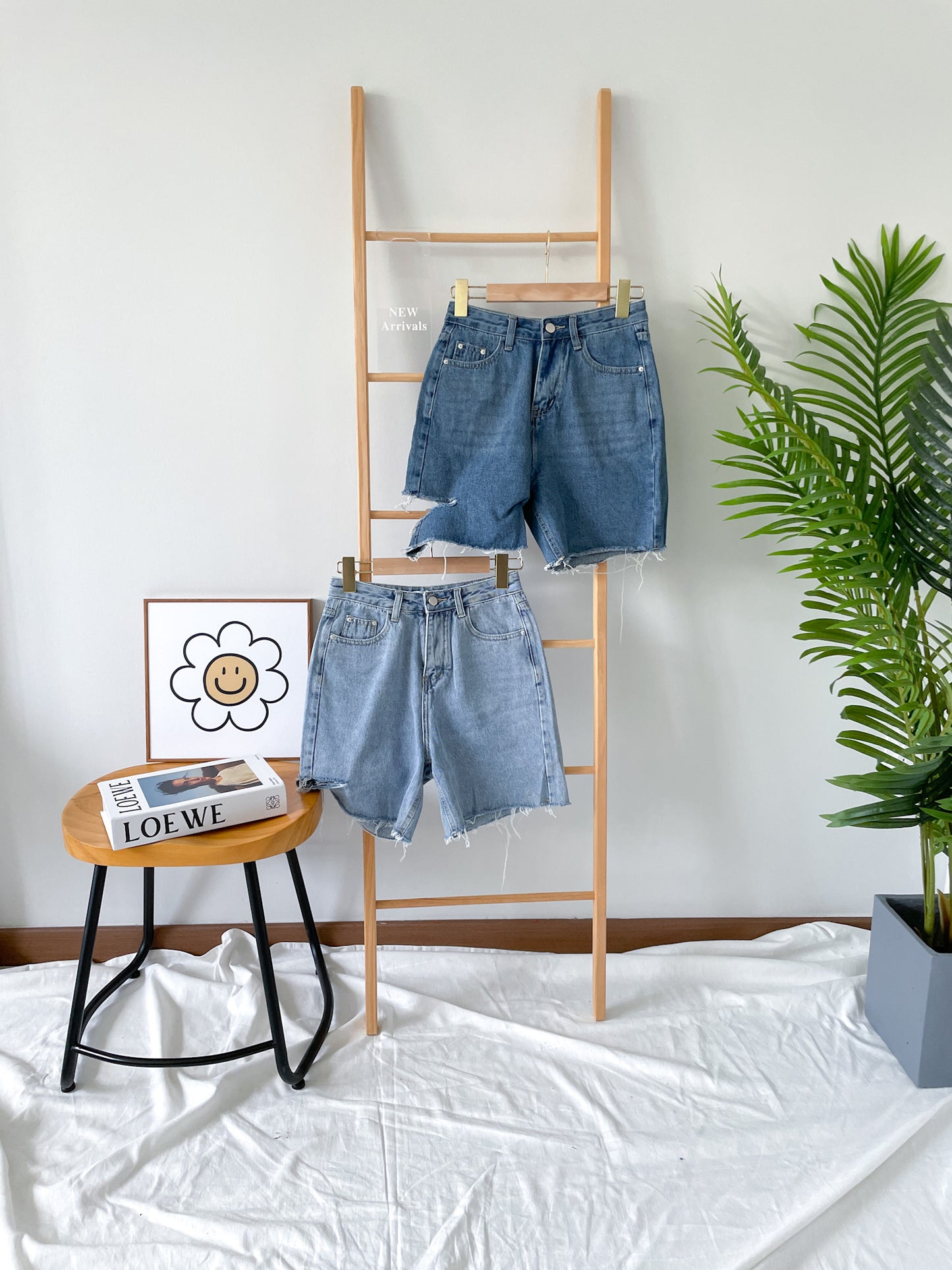 Kenny Boyfriend Denim Shorts