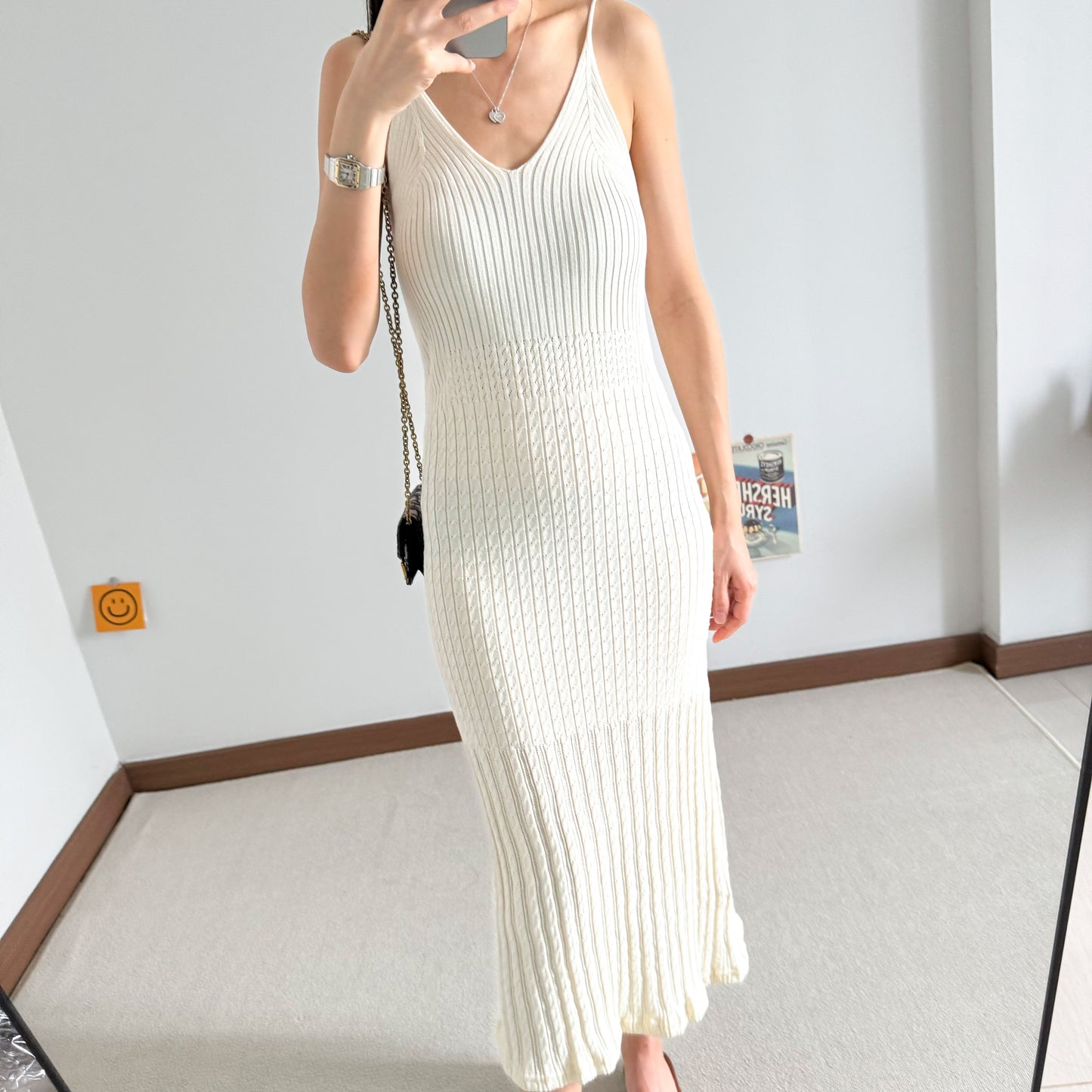 Getaway Knitted Crochet Dress