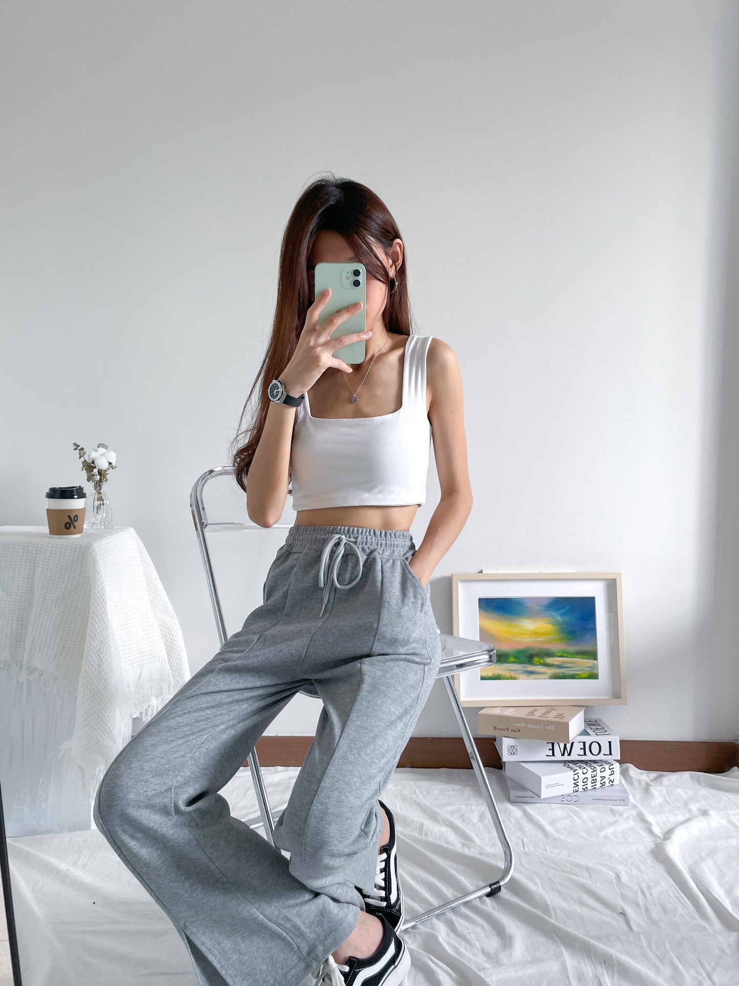 Petite Bowie Slit Jogger Pant