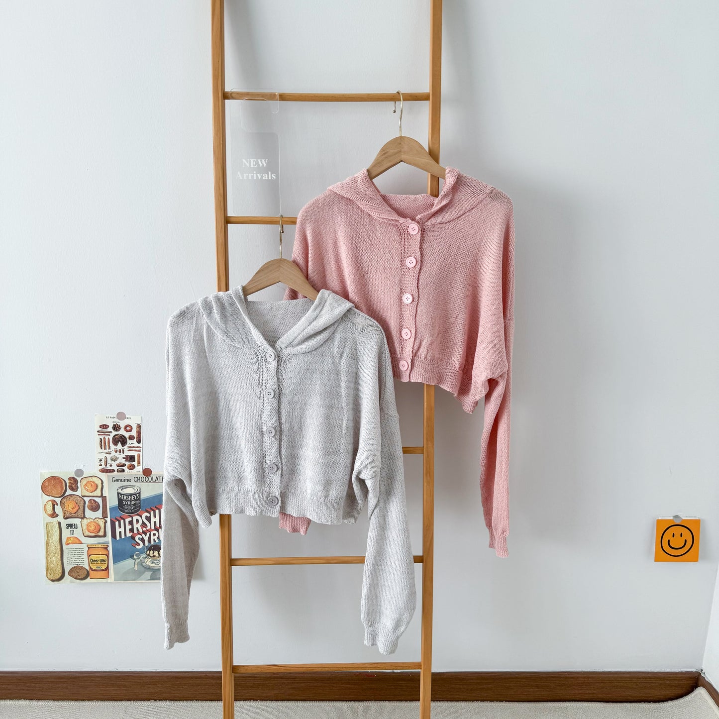 Canden Button Hoodie Top