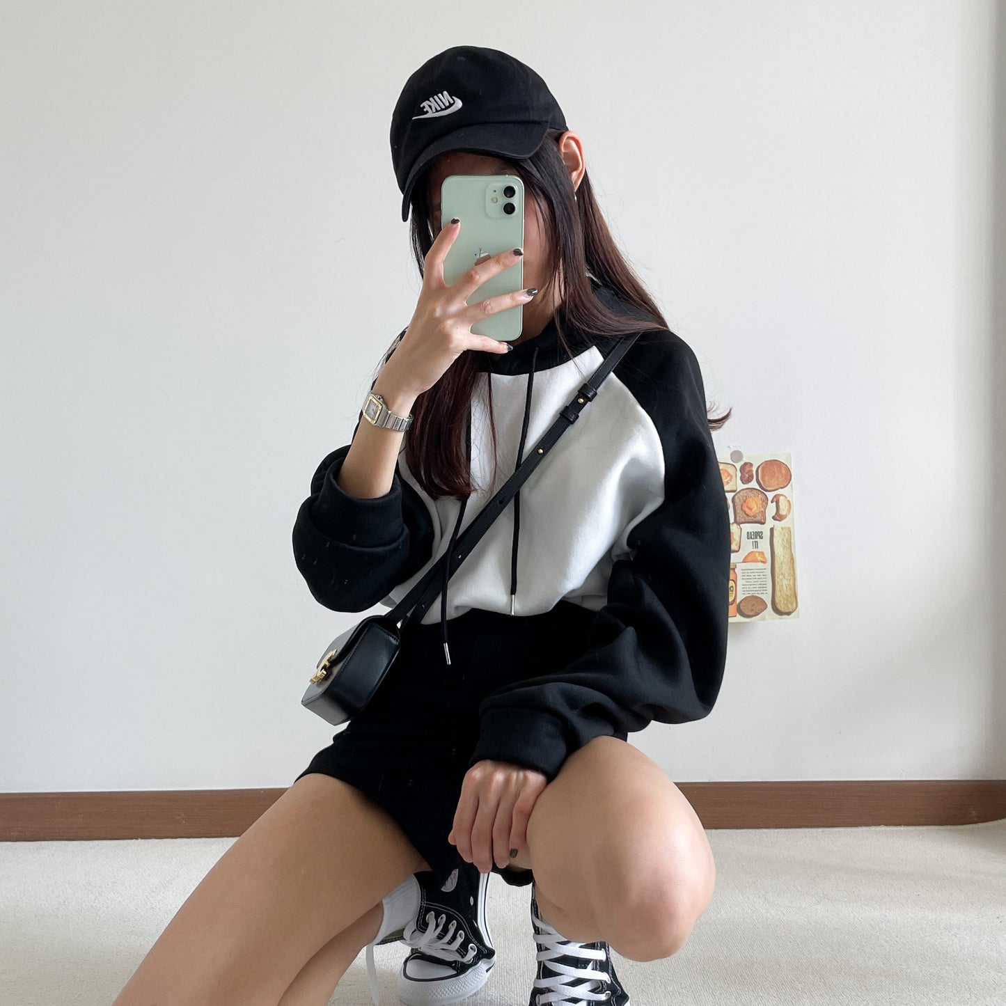 Ellena Two Tone Hoodie