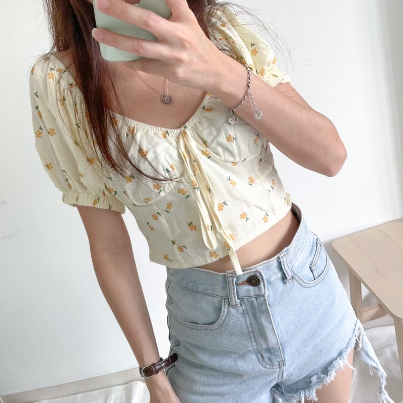 Ariel Floral Top