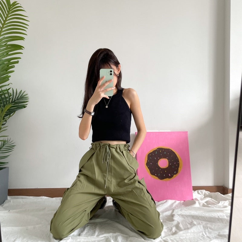 The Army Green Pants