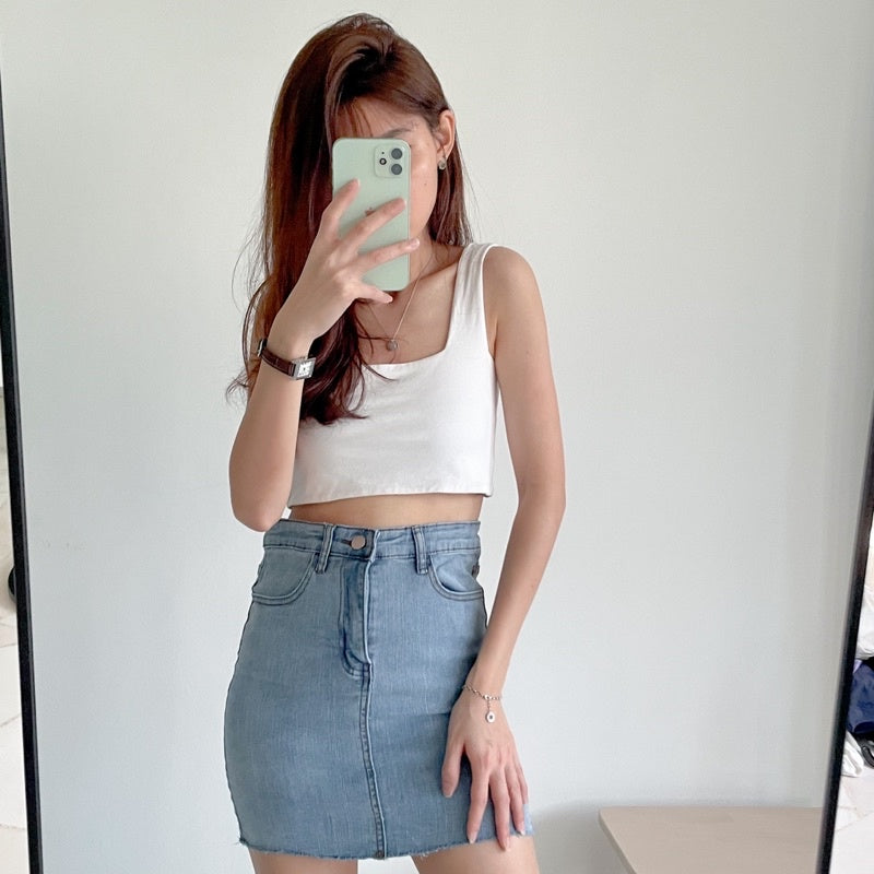 The Denim Skirt