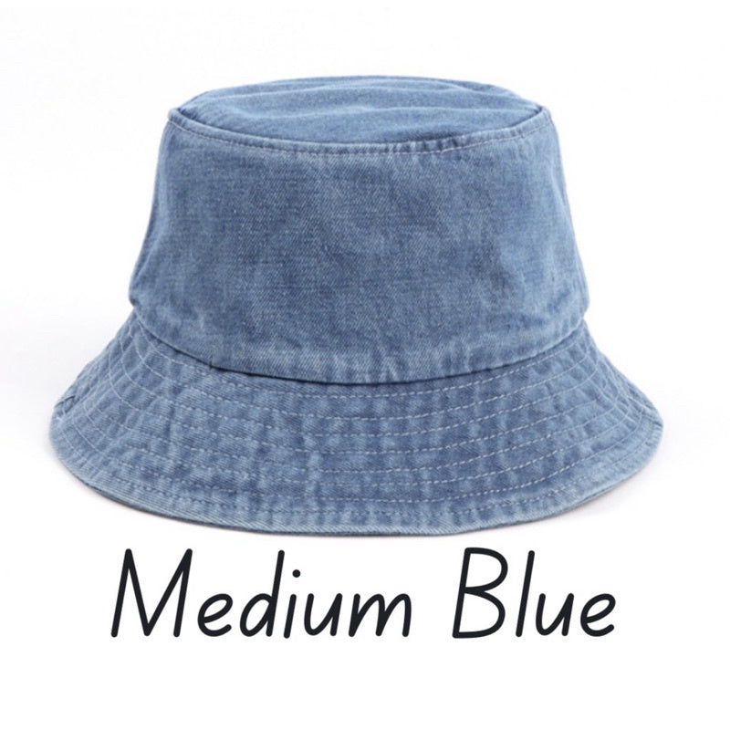 Denim Bucket Hat