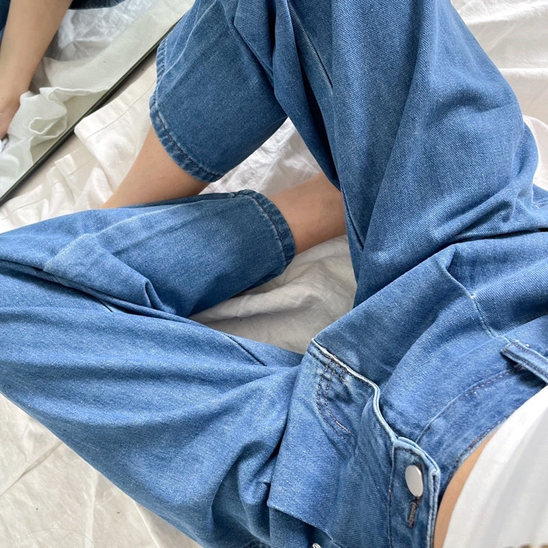 Petite Dark Blue Jeans