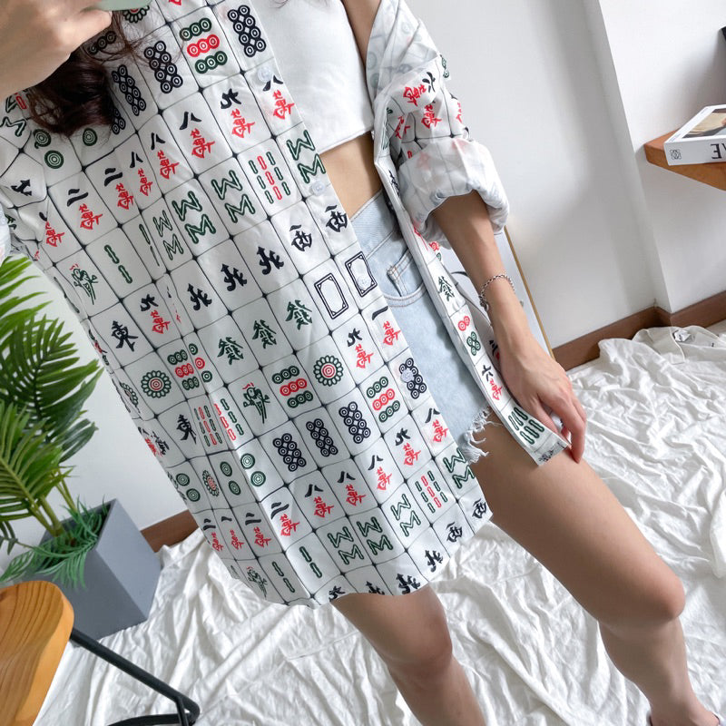 Huat to 2023 Mahjong Blouse