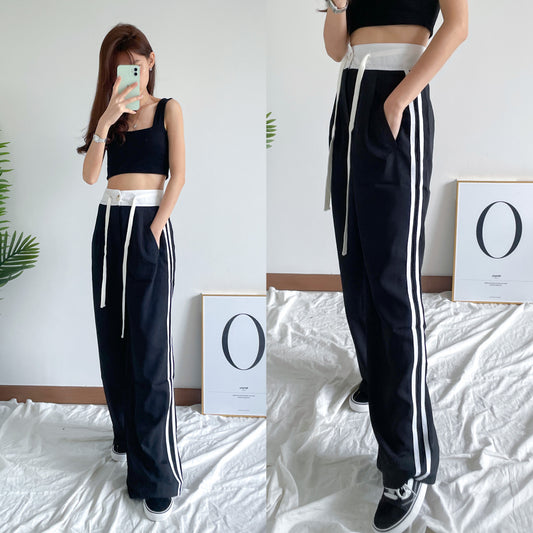 Mono Panel Loose Pants