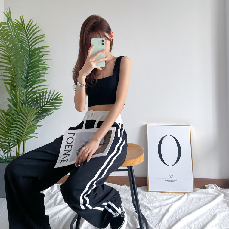 Mono Panel Loose Pants