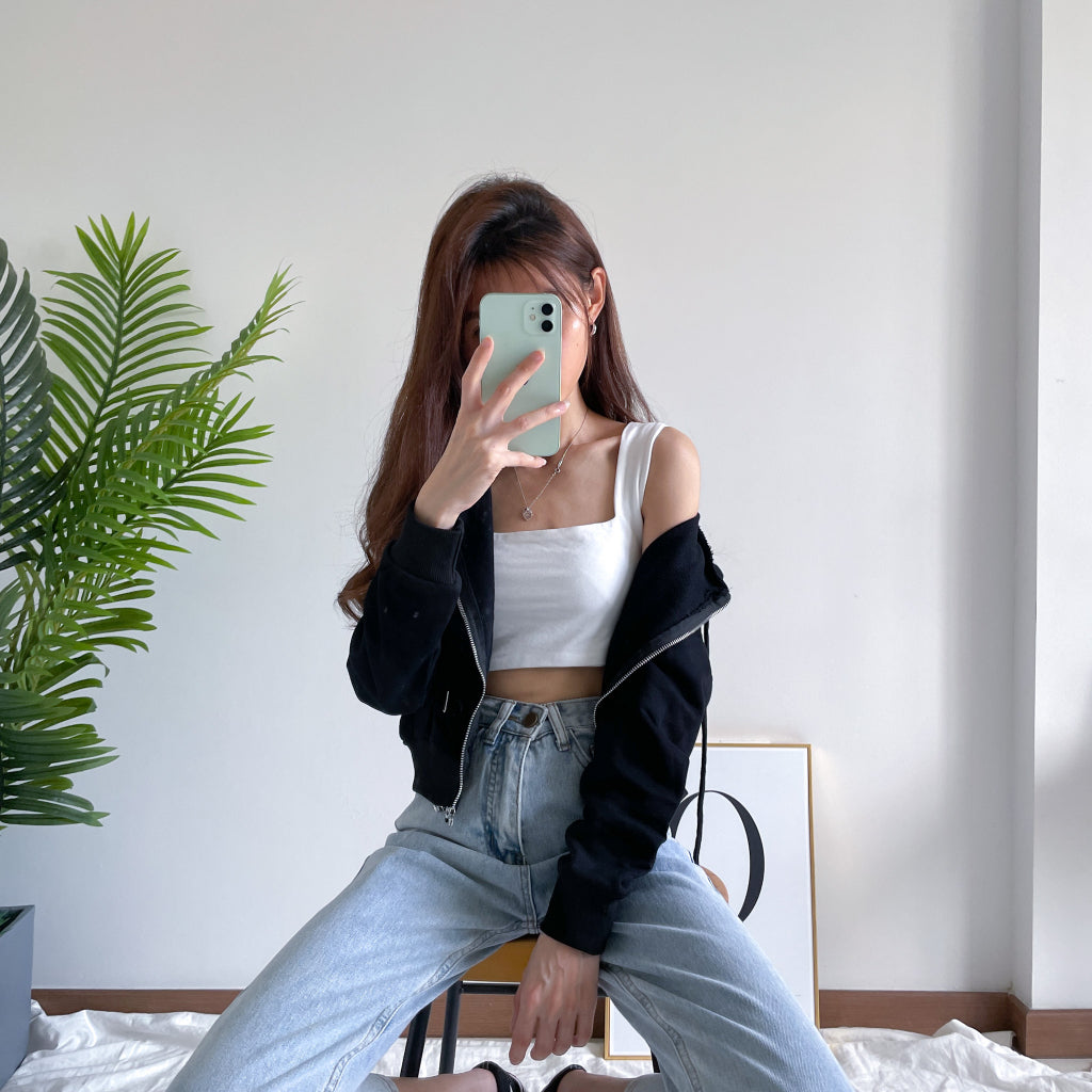 Chelsea Cropped Hoodie