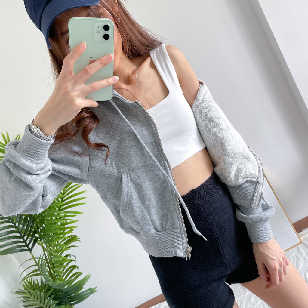 Chelsea Cropped Hoodie